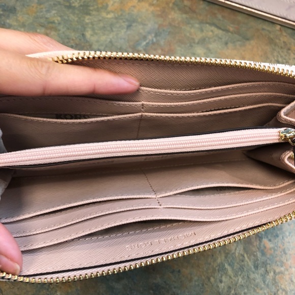 Michael Kors Pink and Cream Wallet - Picture 3 of 5